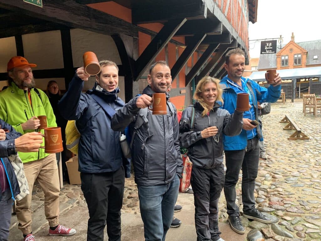 CycleSummit 2019 in Nyborg – medieval pub crawl in Nyborg