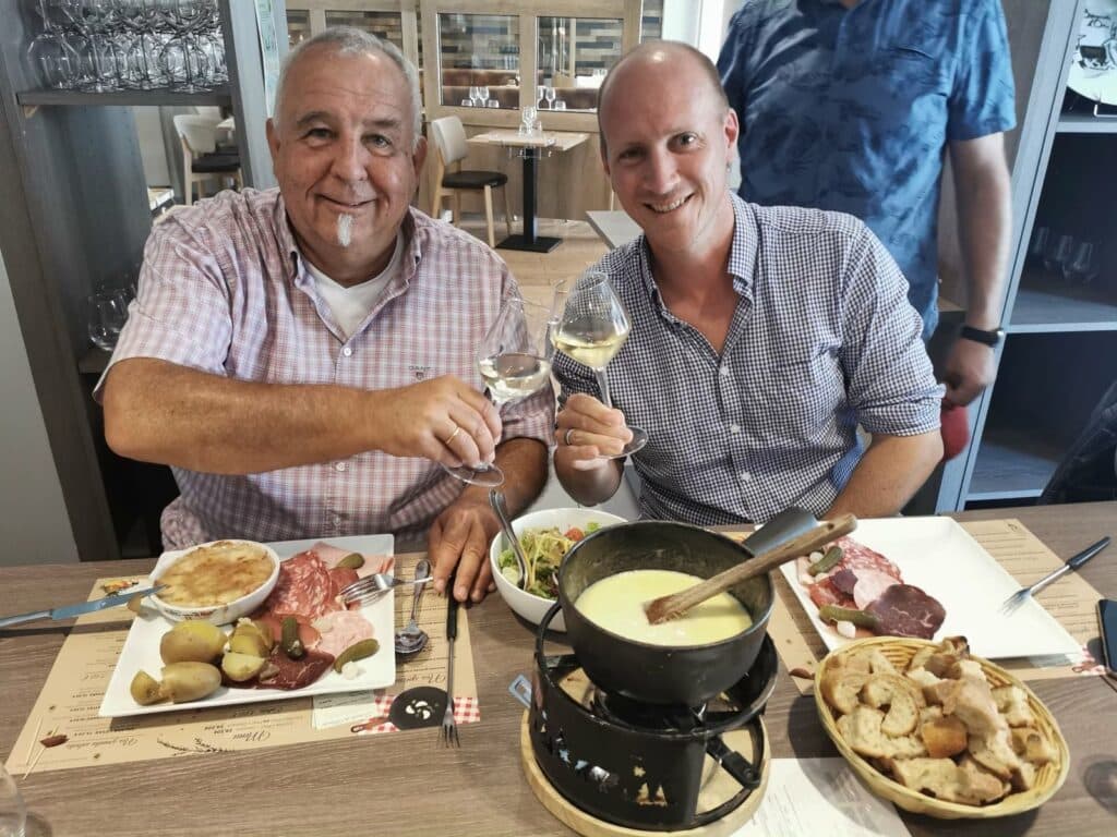 CycleSummit 2022 in Chambéry – Savoyard dinner