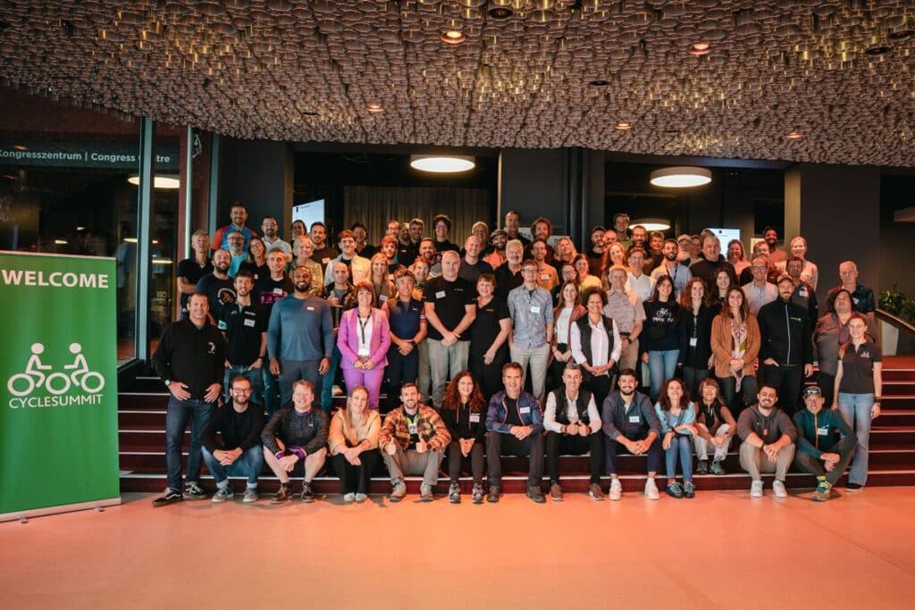 CycleSummit 2024 in Bern – Group photo at the farewell